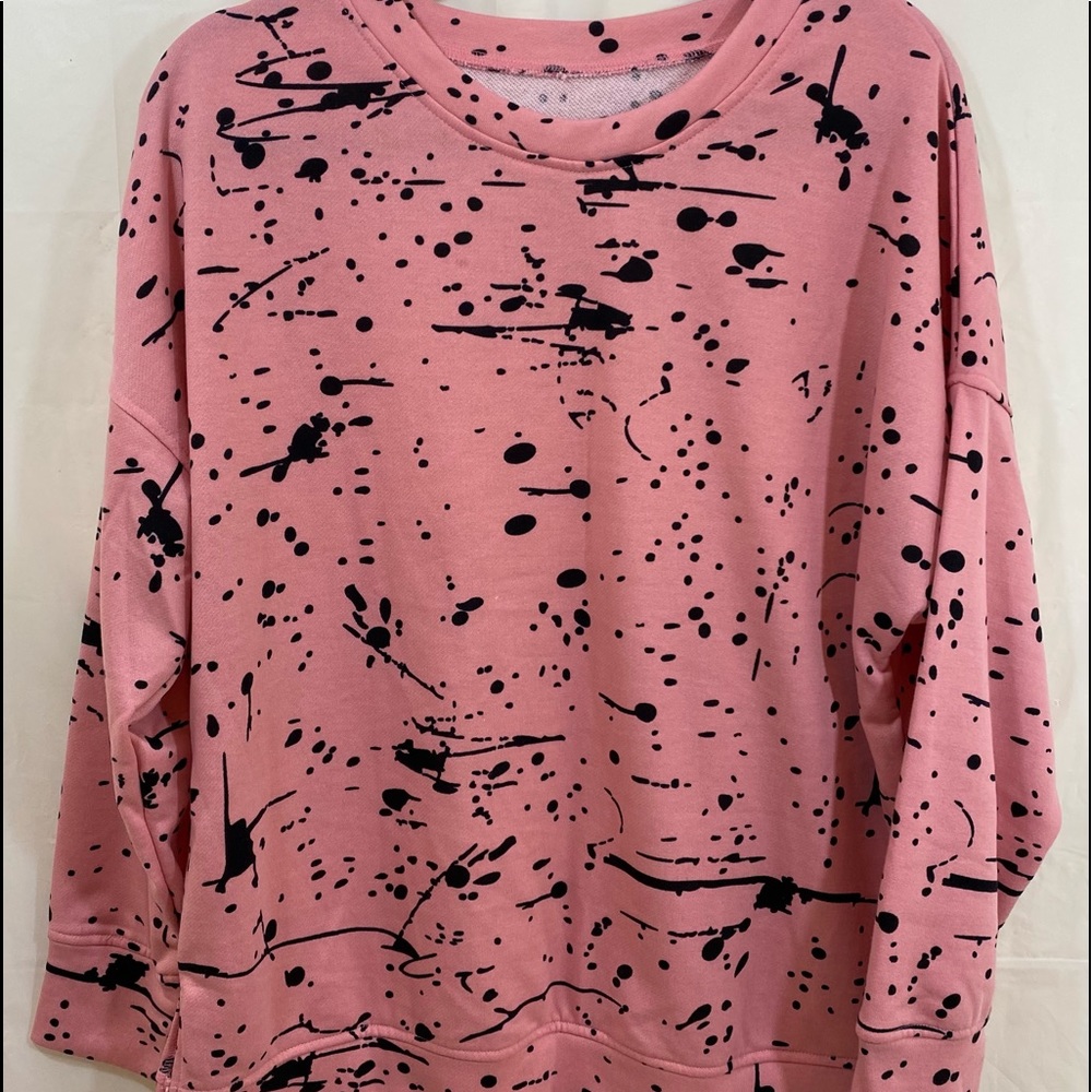 Splattered sweatshirt NEW